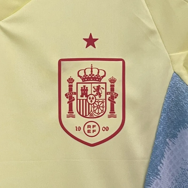 Camiseta De España Eurocopa 2024 2ª equipación talla niño