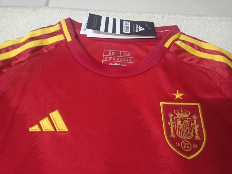 Camiseta De España Eurocopa 2024 1ª equipación talla niño