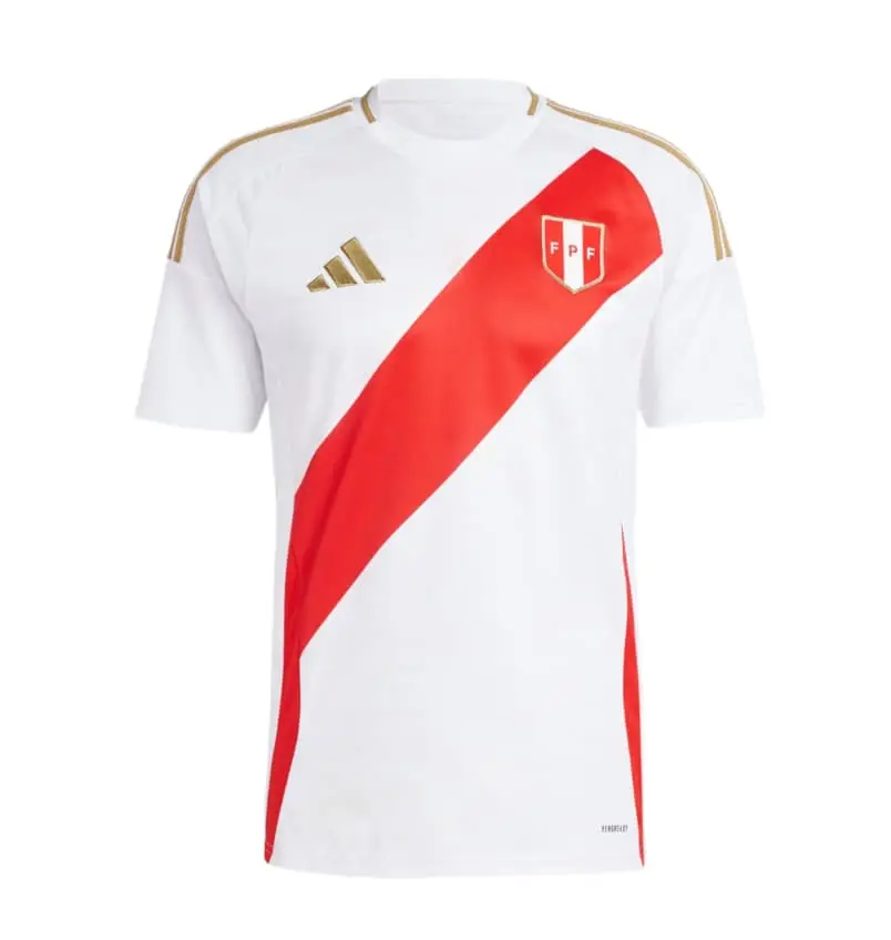 Camiseta Selección De Perú Primera Equipación 2024