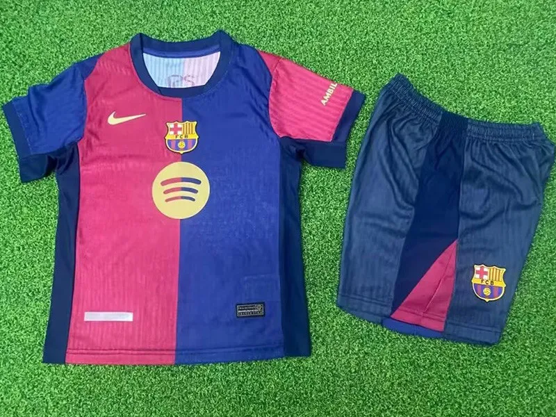 Camiseta Del FC Barcelona 24/25 1ª Equipación Talla Niño