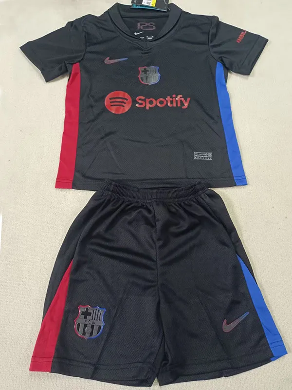 Camiseta Del FC Barcelona 24/25 Segunda Equipación Talla Niño