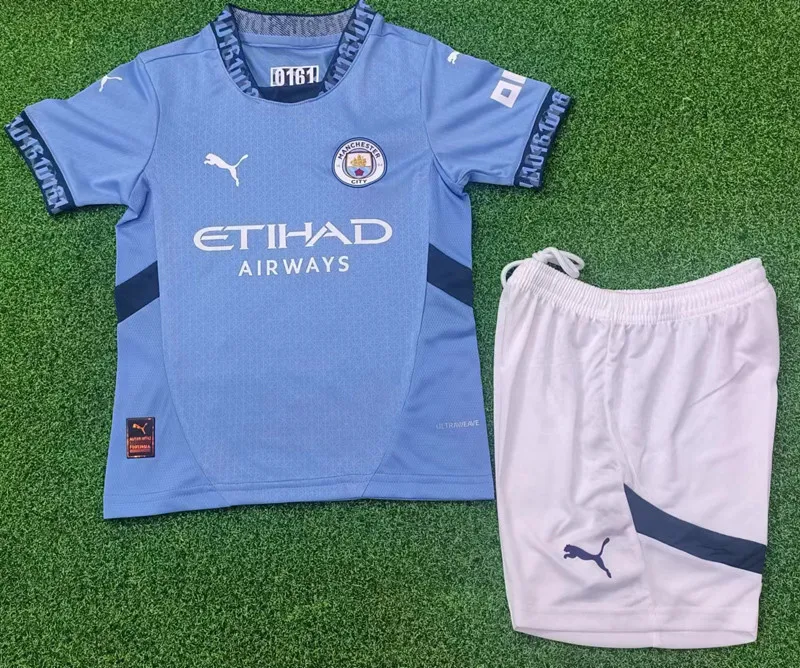 Camiseta Del Manchester City 24/25 1ª equipación Talla Niño