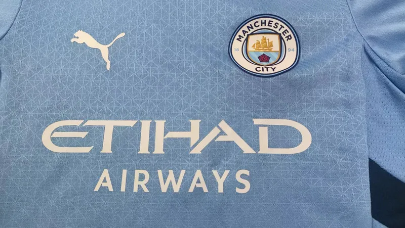 Camiseta Del Manchester City 24/25 1ª equipación Talla Niño