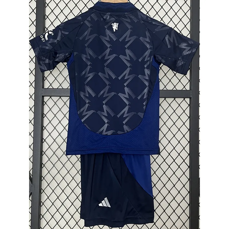 Segunda Equipacion del Manchester United Talla Niño