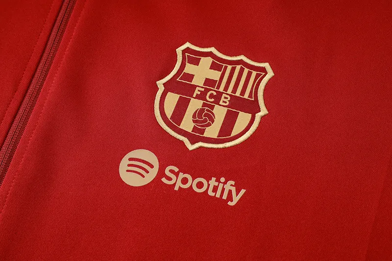 Chándal de Entrenamiento FC Barcelona 24/25 Rojo y Azul Intenso