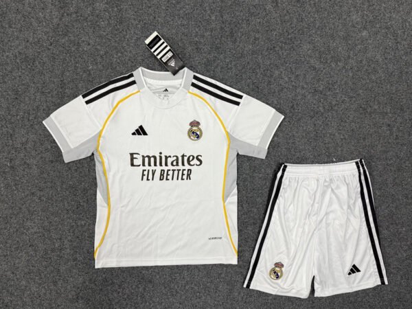 Camiseta del Real Madrid 25/26 para Niños