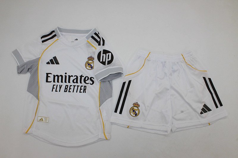 Camiseta del Real Madrid 25/26 para Niños