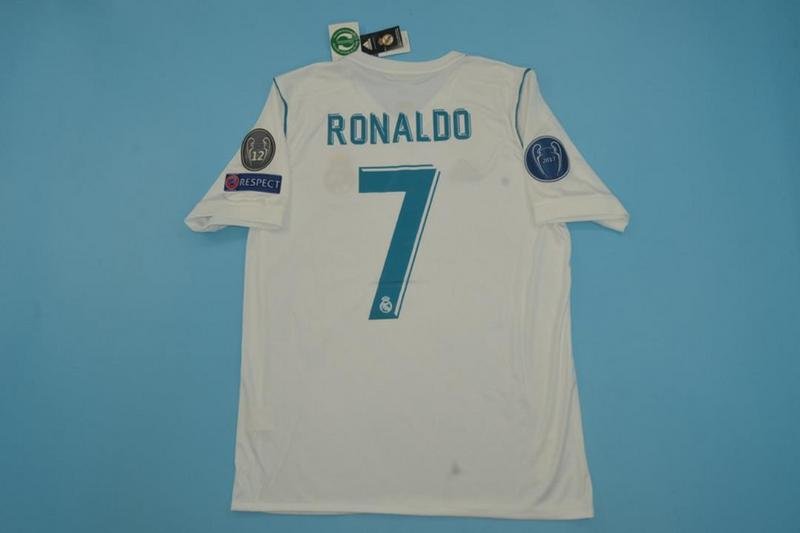 Camiseta Retro Real Madrid 17-18 Champions