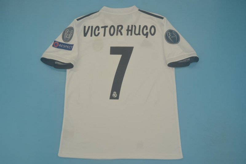 Camiseta Retro Real Madrid 18-19 Champions