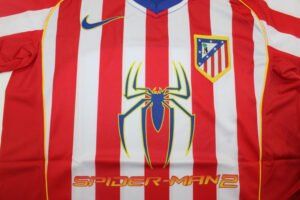 Camiseta Del Atlético de Madrid Retro 04-05 Spiderman