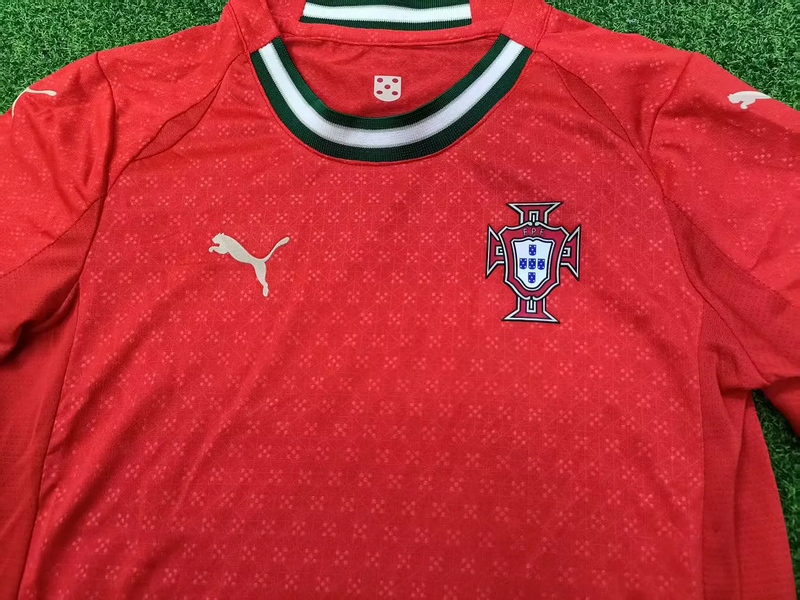 Camiseta de Portugal Primera Equipación Talla Niño