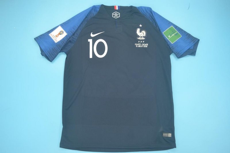 Camiseta de Francia Retro 2018 Mundial de Rusia
