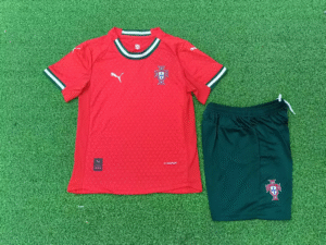Camiseta de Portugal Primera Equipación Talla Niño