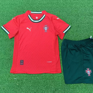 Camiseta de Portugal Primera Equipación Talla Niño