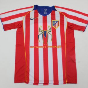Camiseta Del Atlético de Madrid Retro 04-05 Spiderman
