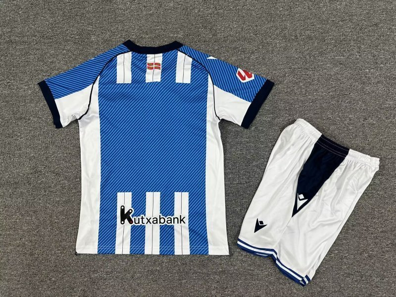 Camiseta Primera Equipación Real Sociedad 25-26 Niño