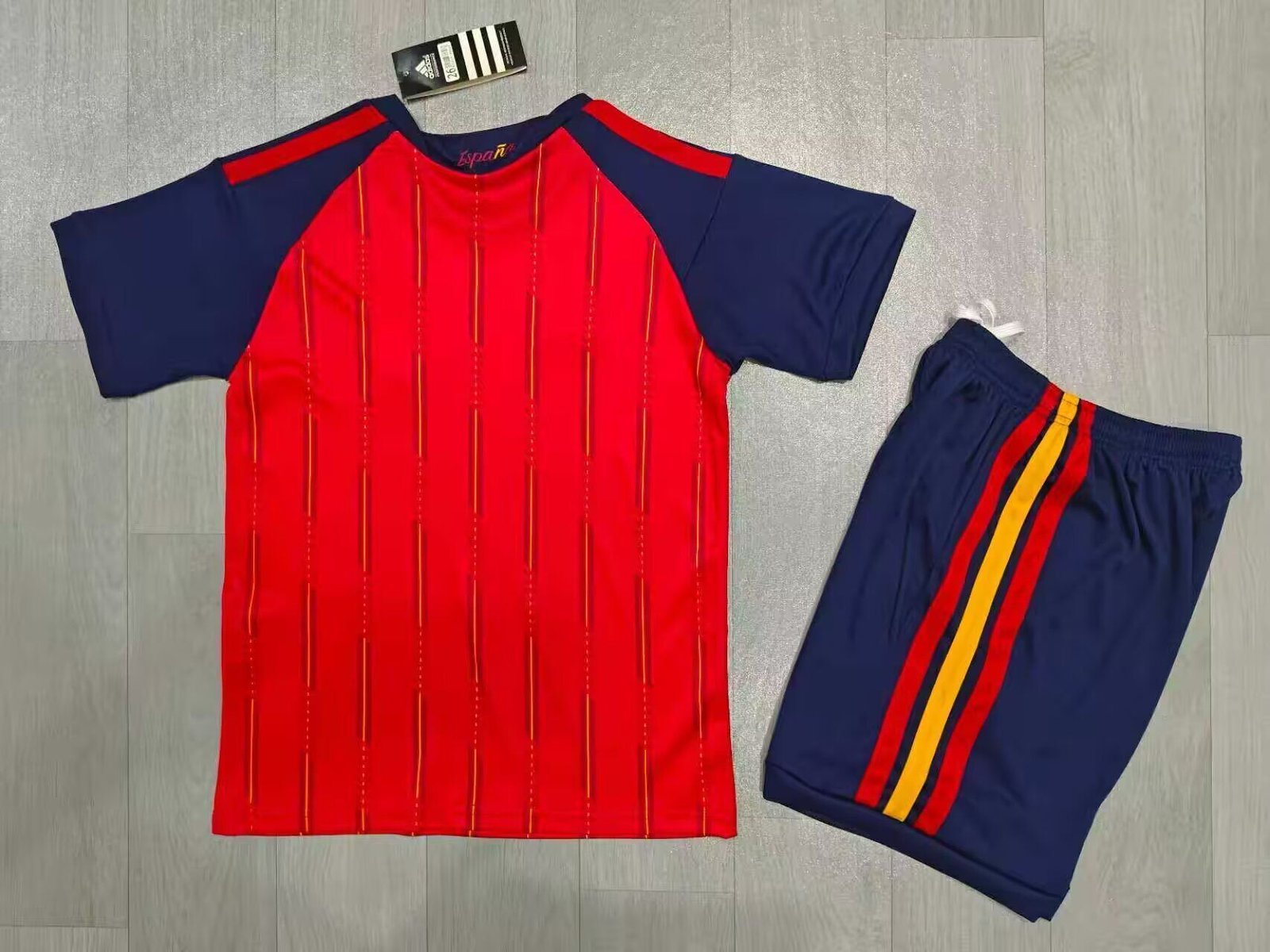 Camiseta España Copa del Mundo 26 Talla Niño